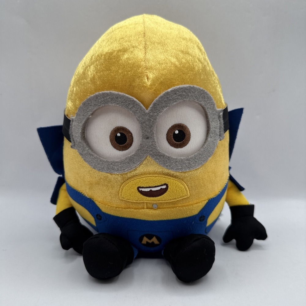 MINIONS Despicable Me 4 Squooshy Plush Mega Gus 8" Just Play Illumination